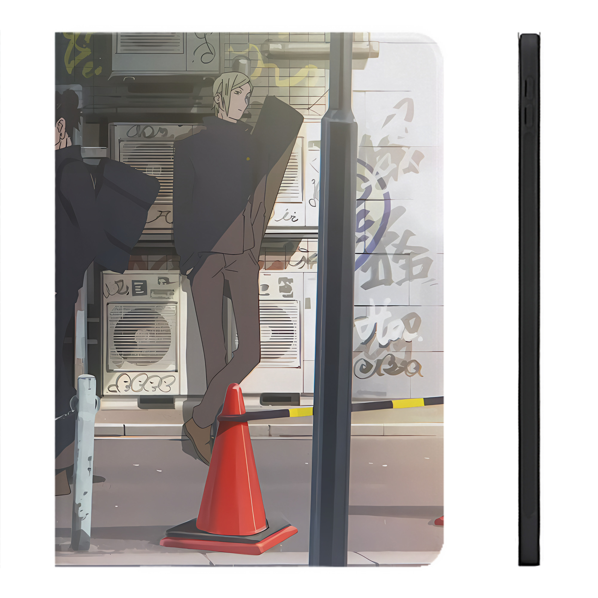 （画像用） 呪術廻戦 Jujutsu Kaisen IPadケース ペンホルダー付き ブックスタイルデザイン